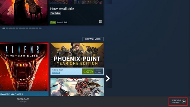 స్నేహితులు మరియు చాట్